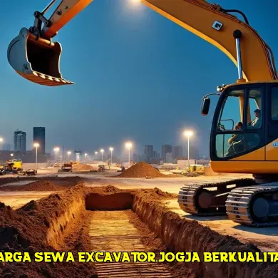 harga sewa excavator jogja berkualitas